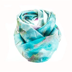 Платок женский FAMUYI 100% бамбуковое воловно (В431) - фото 19237