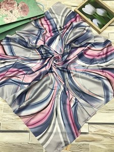 Платок женский Dulanna  100% шелк (211194),90*90 - фото 19364