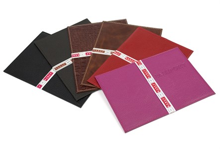 Обложка для паспорта Barez натуральная кожа  (Латиница) - фото 19843