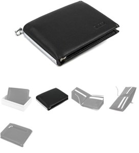 Портмоне-зажим Barez мужское натуральная кожа (010-2) - фото 19869