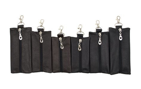 Ключница  натуральная кожа с кольцом (Большой) - фото 19950