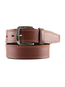 Ремень мужской Belt Style натуральная кожа клас. пряжка (40306) - фото 19992