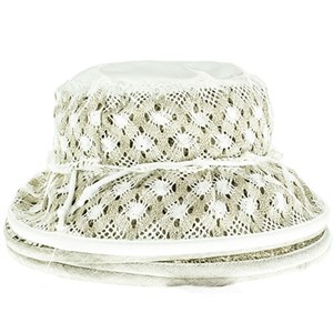 Шляпа женская Gros 100% лен  (0606-29) - фото 20309