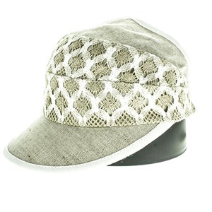 Кепка женская Gros 100% лен (0606-35) - фото 20310