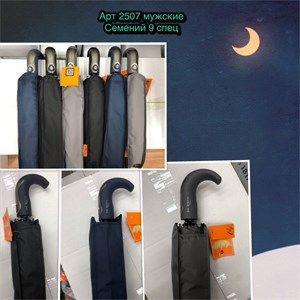 Зонт FREI REGEN автоматический семейный 100% п/э (2507) - фото 20311