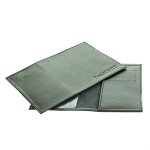 Обложка для паспорта натуральная кожа  (15.04-7) - фото 20317