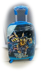 Чемодан ДЕТСКИЙ пластик 4 колеса - фото 20350