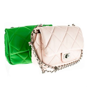 Сумка   женская стеганная галантерейная кожа (0387-1) - фото 20373