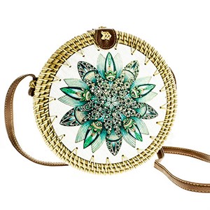 Сумка женская плетенка (8335) - фото 20389