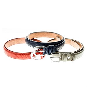 Ремень  женский галантерейная кожа (0106-4) - фото 20393