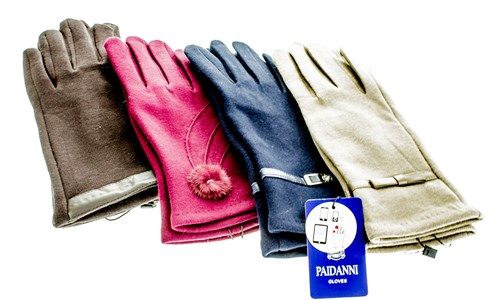 Перчатки женские Paidanni кашемир подкл. плюш, сенсорные (3010-5) - фото 20487