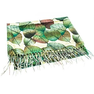 Платок женский CASHMERE 50%, кашемир, 50% бамбук (8811) - фото 20521