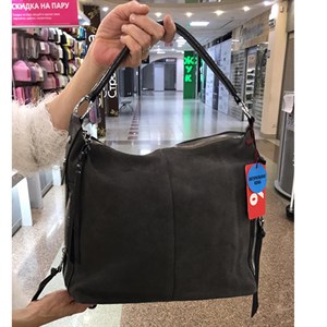 Сумка женская натуральная кожа\натуральная замша (693).Скидка 15% - фото 20560