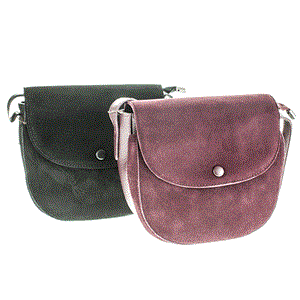 Сумка  женская VALENSIY натуральная кожа нат замша (20011-1) - фото 21518