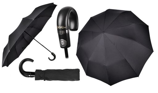 Зонт ТРИ СЛОНА суперавтомат мужской 100% п/э (8100) - фото 21536
