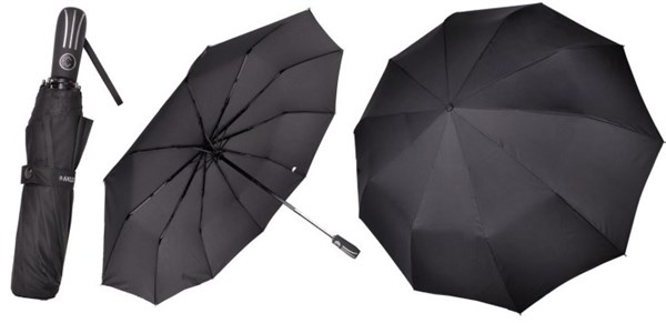Зонт ТРИ СЛОНА суперавтомат мужской 100% п/э (6105) - фото 21546