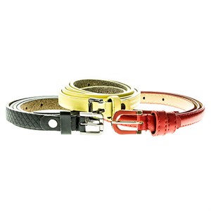 Ремень  женский галантерейная кожа (0106-3) - фото 21610