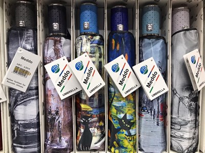 Зонт Meddo женский автоматический 100% п/э (2019) - фото 21623