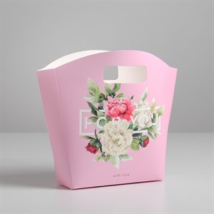 Пакет подарочный   With love  23*22*6см (5219717) - фото 21635