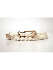 Ремень женский (плетенка) галант. кожа класс. пряжка (310003) - фото 21711