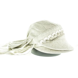 Шляпа женская Gros 100% лен  (0606-33) - фото 21718