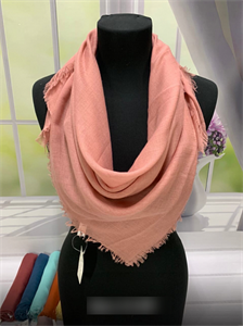 Платок женский  LiLi Scarf 100% хлопок, 100*100 (208119) - фото 21775