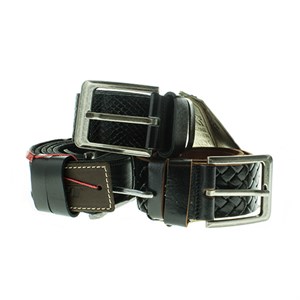 Ремень  мужской DNKA натуральная кожа, клас. пряжка (06.08-15) - фото 21848