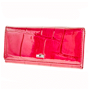 Кошелек женский Senior Leather Goods натуральная кожа лак (11-9813) - фото 21957