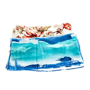 Палантин женский Victoria  100% хлопок,  (1204) - фото 21990