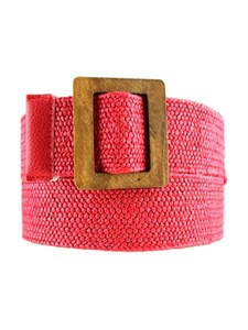 Ремень-резинка женский полиуретан класс.пряжка (350005) - фото 22092