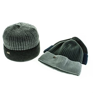 Шапка мужская GTRM 100%акрил на флисе (090-4) - фото 22197