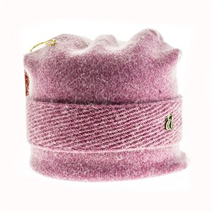 Шапка женская Elegant 20% ангора, 30%акрил 50%шерсть на флисе (2511-2) - фото 22201