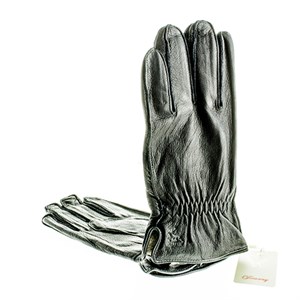 Перчатки муж. JinSong олен.кожа черн подкл. флис (9911) - фото 22221