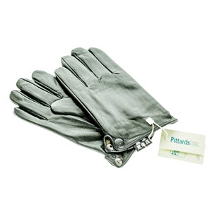 Перчатки муж. PITTARDS экокожа подкл. плюш (9001) - фото 22224