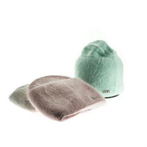 Шапка женская ШАТУШ 60% ангора,30% акрил,10% шерсть (21-1227) - фото 22245