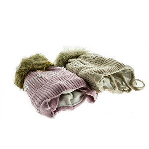 Шапка детская для девочки  M&Z, 50% шерсть, 50% акрил (2109-6) - фото 22247