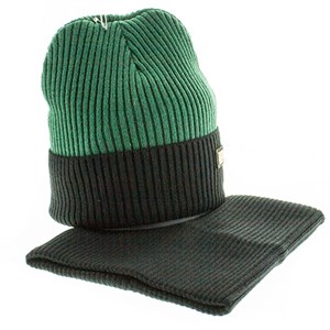 Комплект подростковый Amali (шапка+хомут), 50% шерсть, 50% акрил на флисе (1210-10) - фото 22263