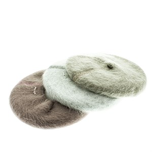 Берет женский Mobile flower 15% акрил,  15%шерсть, 70% ангора (20-8802) - фото 22267