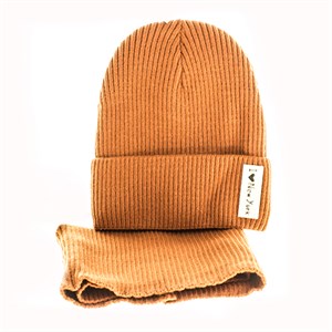 Комплект подростковый Amali (шапка+хомут), 50% шерсть, 50% акрил на флисе (2311-20) - фото 22289