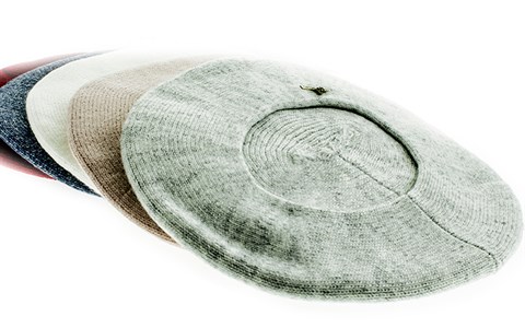 Берет женский КУРГАН 70% акрил, 30% шерсть (29.09.-2) - фото 22310