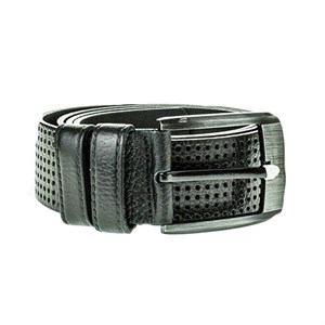 Ремень BELT PREMIUM мужской натуральная кожа класс.пряжка (1708-16) - фото 22449