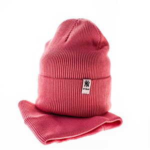 Комплект подростковый N-York (шапка+хомут), 30% шерсть, 70% акрил (0109-16) - фото 22706