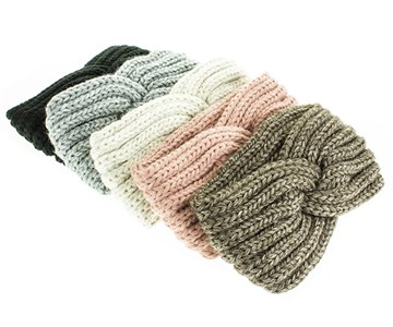 Повязка женская 45%шерсть, 35%вискоза, 20%пэ  (2901) - фото 22717