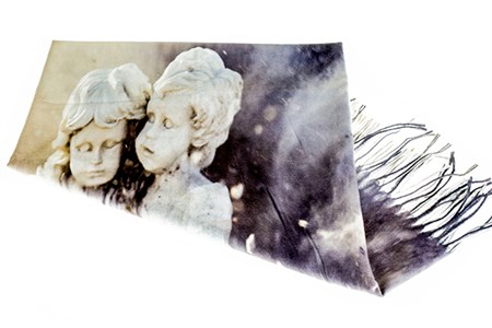 Палантин женский CASHMERE 50% кашемир, 50% шерсть (20.11-21) - фото 22727