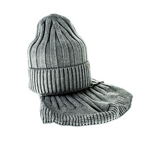 Комплект женский Elitе 10%кашемир 20%вискоза 30%шерсть 40% пан  (шапка+хомут) (Лана) - фото 22736