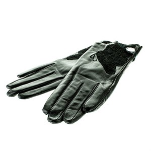 Перчатки жен. G&G нат.кожа подкл. плюш (3055) - фото 22762