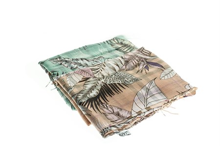 Палантин женский Famuyi 80% бамбук, 20% шелк,  (В308) - фото 22766