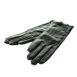 Перчатки жен. ELMA нат.кожа подкл. пол. шерсть (103) - фото 22784