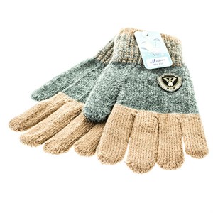 Детские перчатки Мария 40%шерсть, 35% бамбук, 25% спандекс (137) - фото 22814