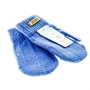 Детские варежки КОРОНА 35% бамбук, 45% шерсть, 20% спандекс (0689) - фото 22827